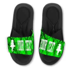 Irish Dancer Custom Slides / Sandals -Lightning