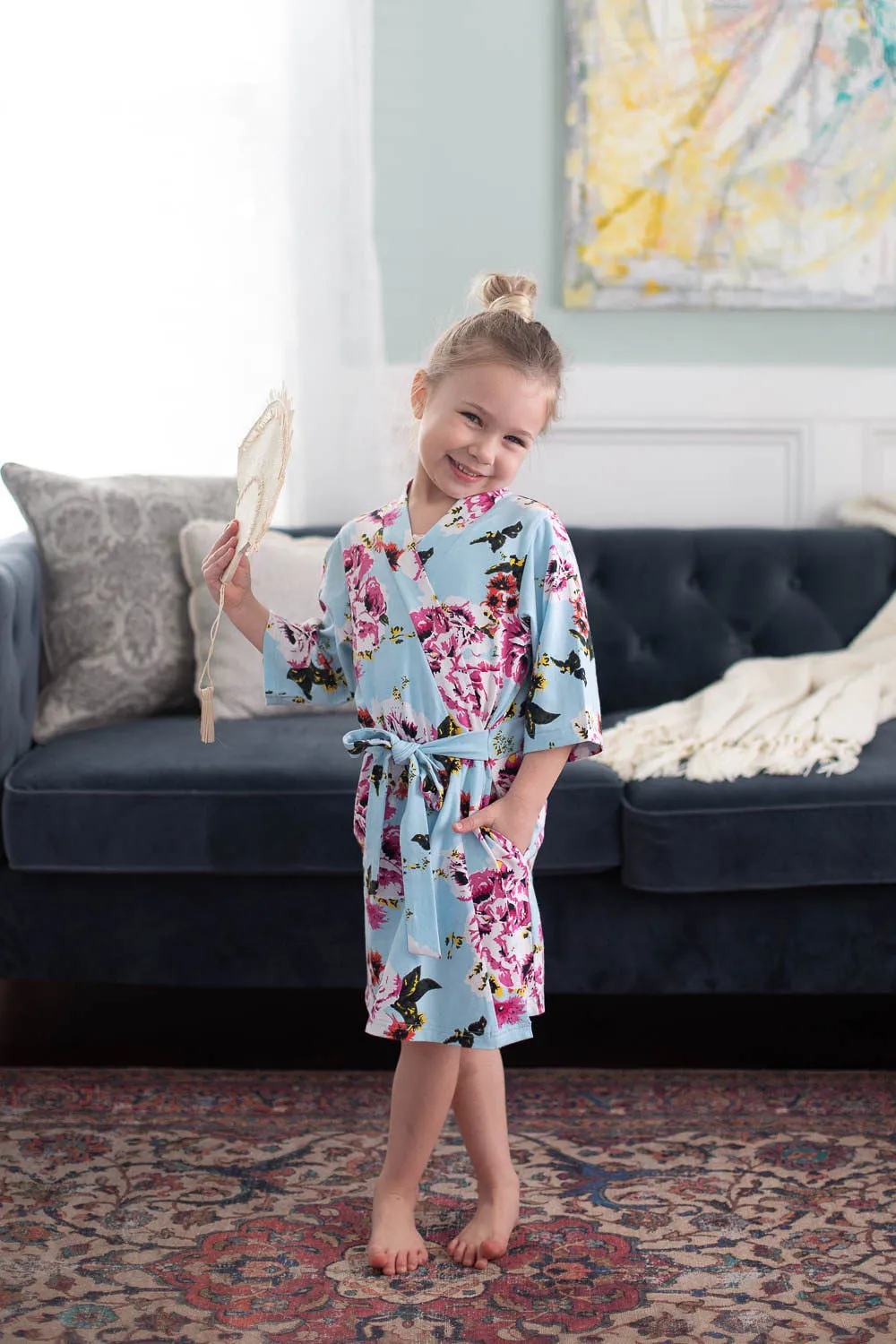 Isla Big Sister Robe (2T, 3T, 4T, 5T only)