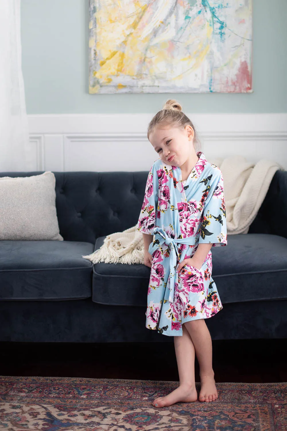 Isla Big Sister Robe (2T, 3T, 4T, 5T only)