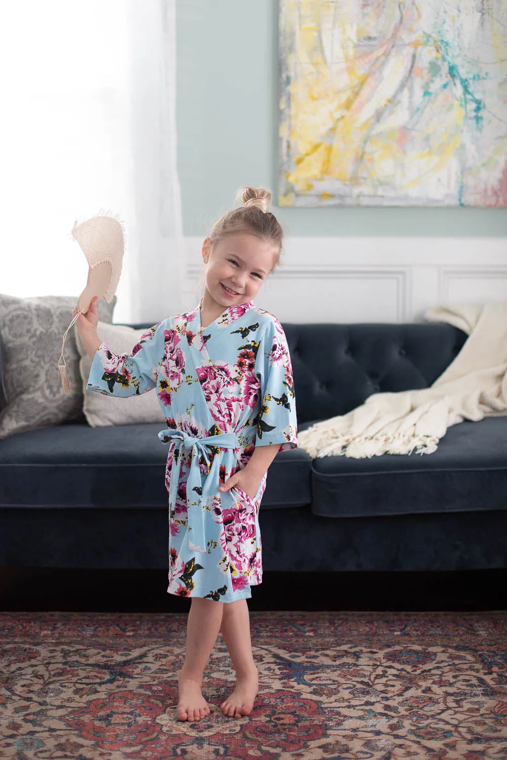 Isla Big Sister Robe (2T, 3T, 4T, 5T only)