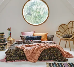 Kip&Co Blossom Cord Quilt Duvet Cover Queen/Full Size NWT