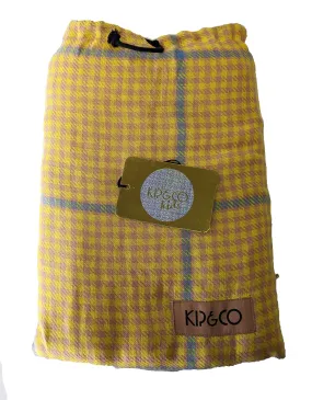 Kip&Co Hounding Lemon RV Cashmere Rose Linen Quilt Duvet Cover  Twin Size NWT