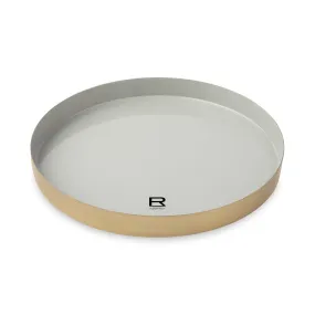 Luxe Round Enamel Tray