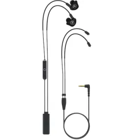 Mackie MP-120 BTA Single Driver In-Ear Monitors with Bluetooth