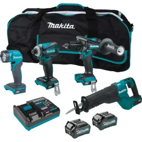 Makita 40V max XGT Brushless Cordless Recipro Saw 4 Piece Combo Kit