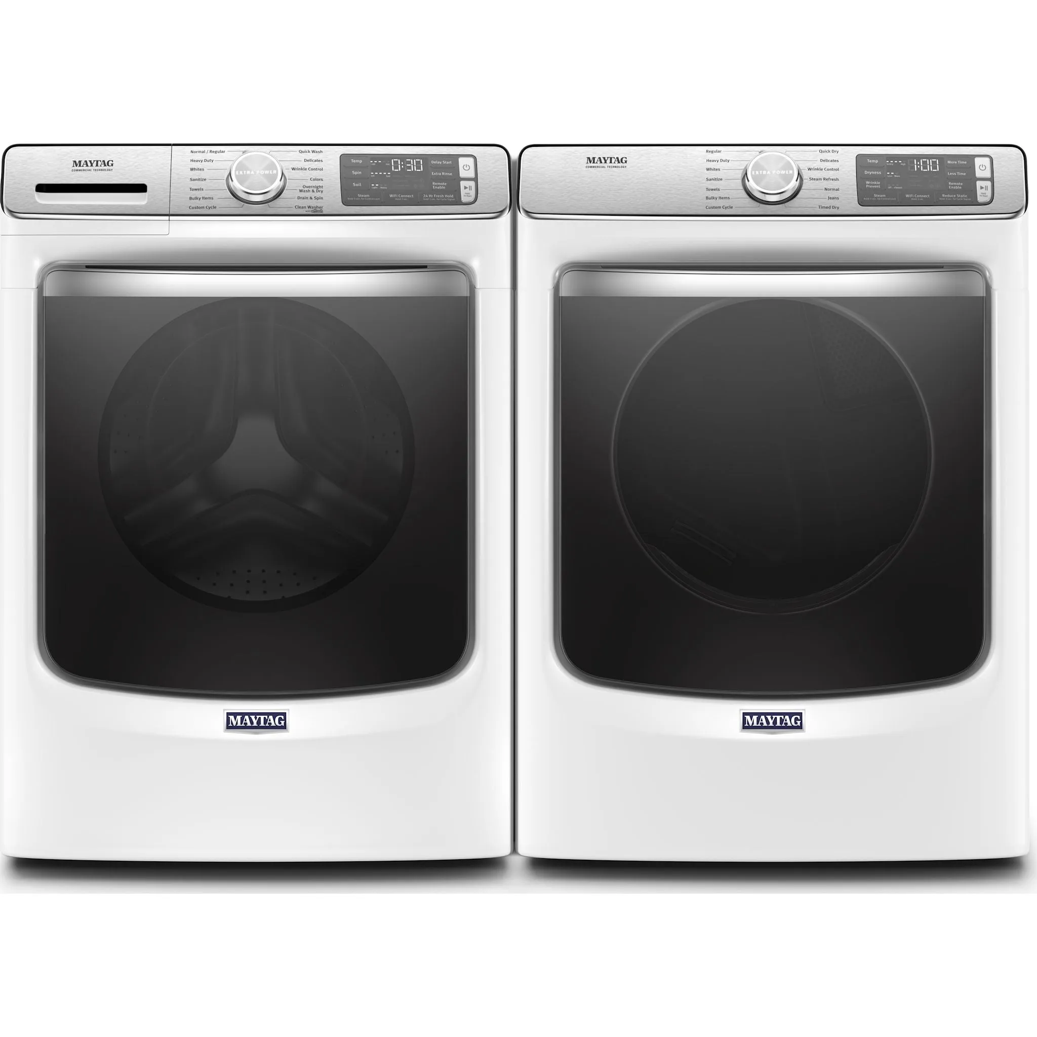 Maytag Front Load Pair (MAY1465624K) - White