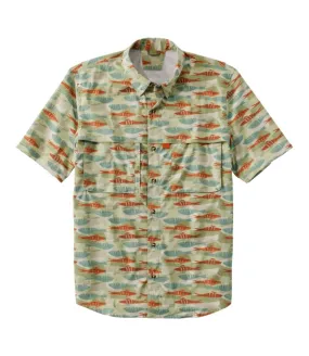 Men's Tropicwear Shirt, Short-Sleeve Print