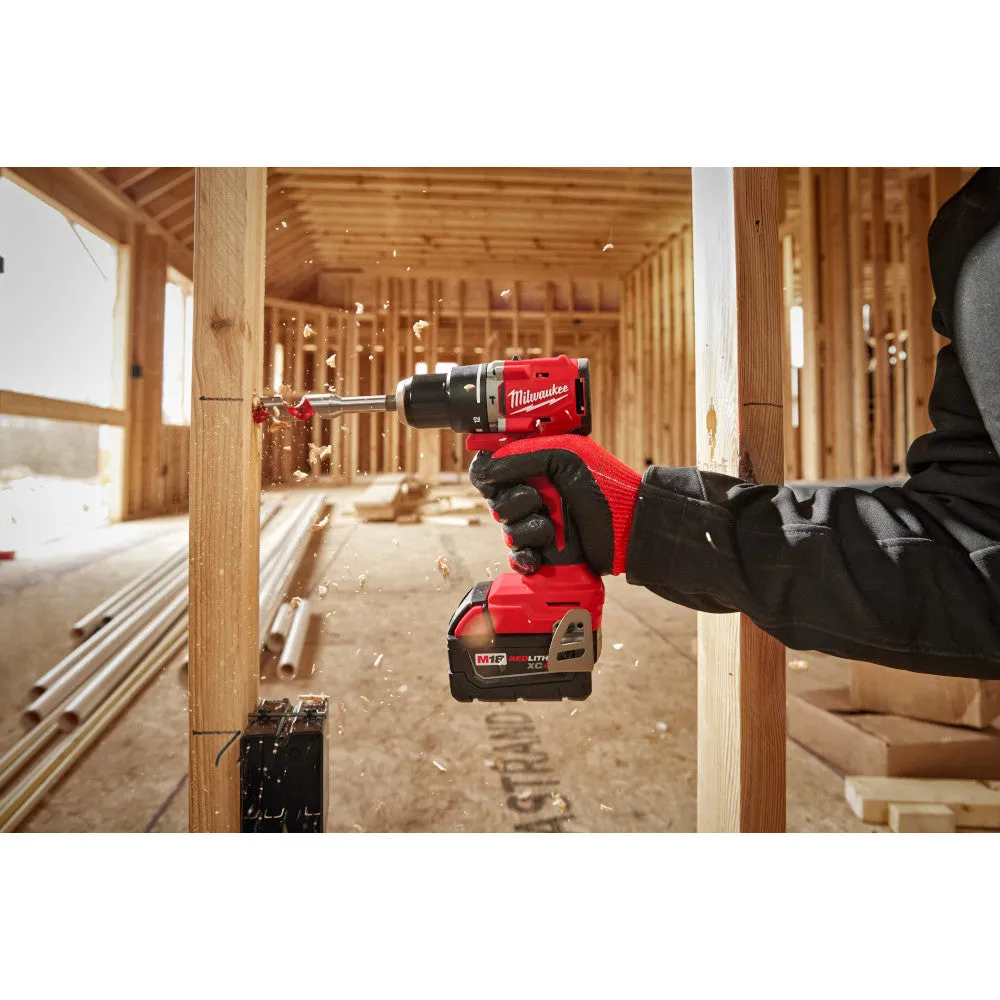 Milwaukee 3602-20 M18 18V 1/2" Compact Brushless Hammer Drill - Bare Tool