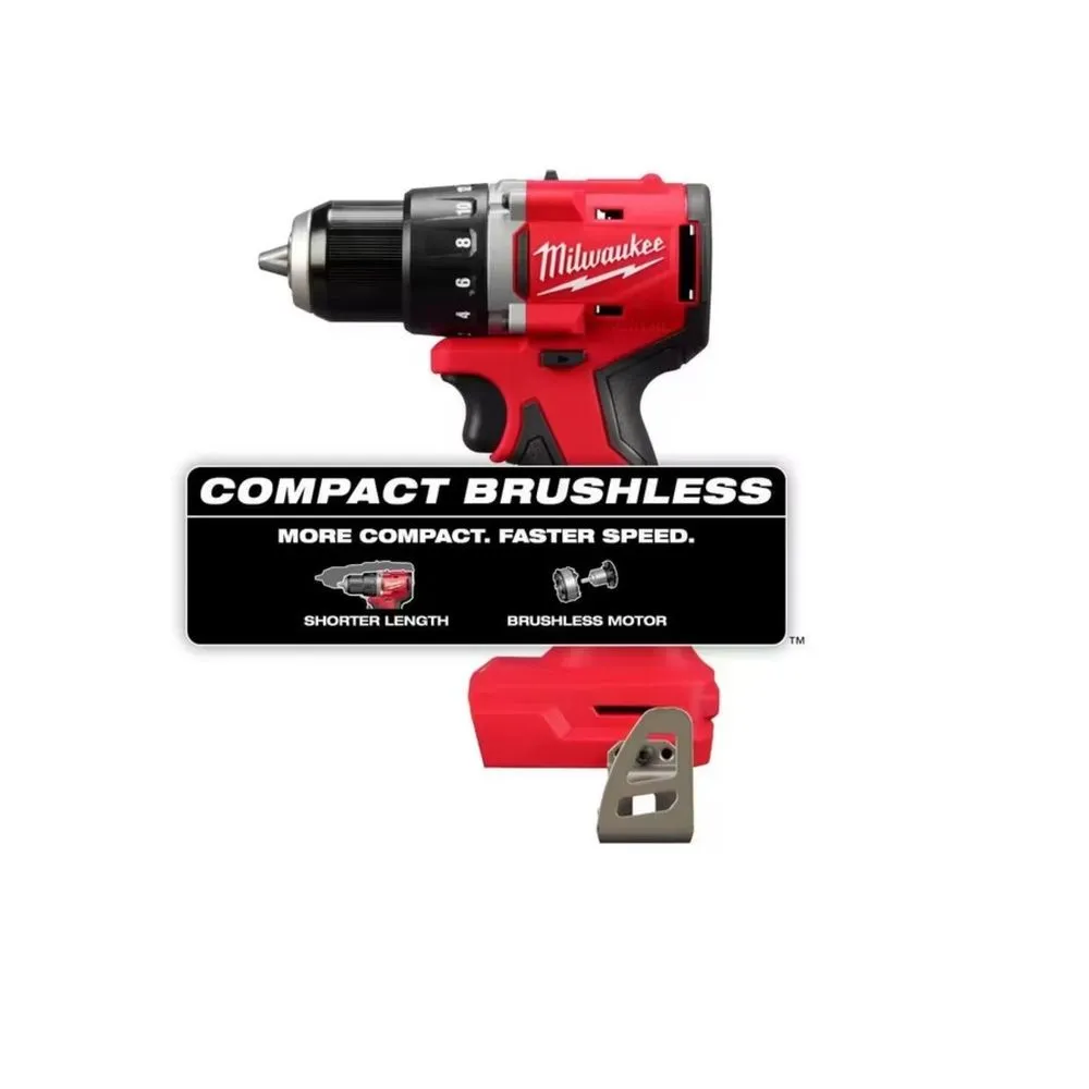 Milwaukee M18 3601-20 18V 1/2" Compact Brushless Drill Driver