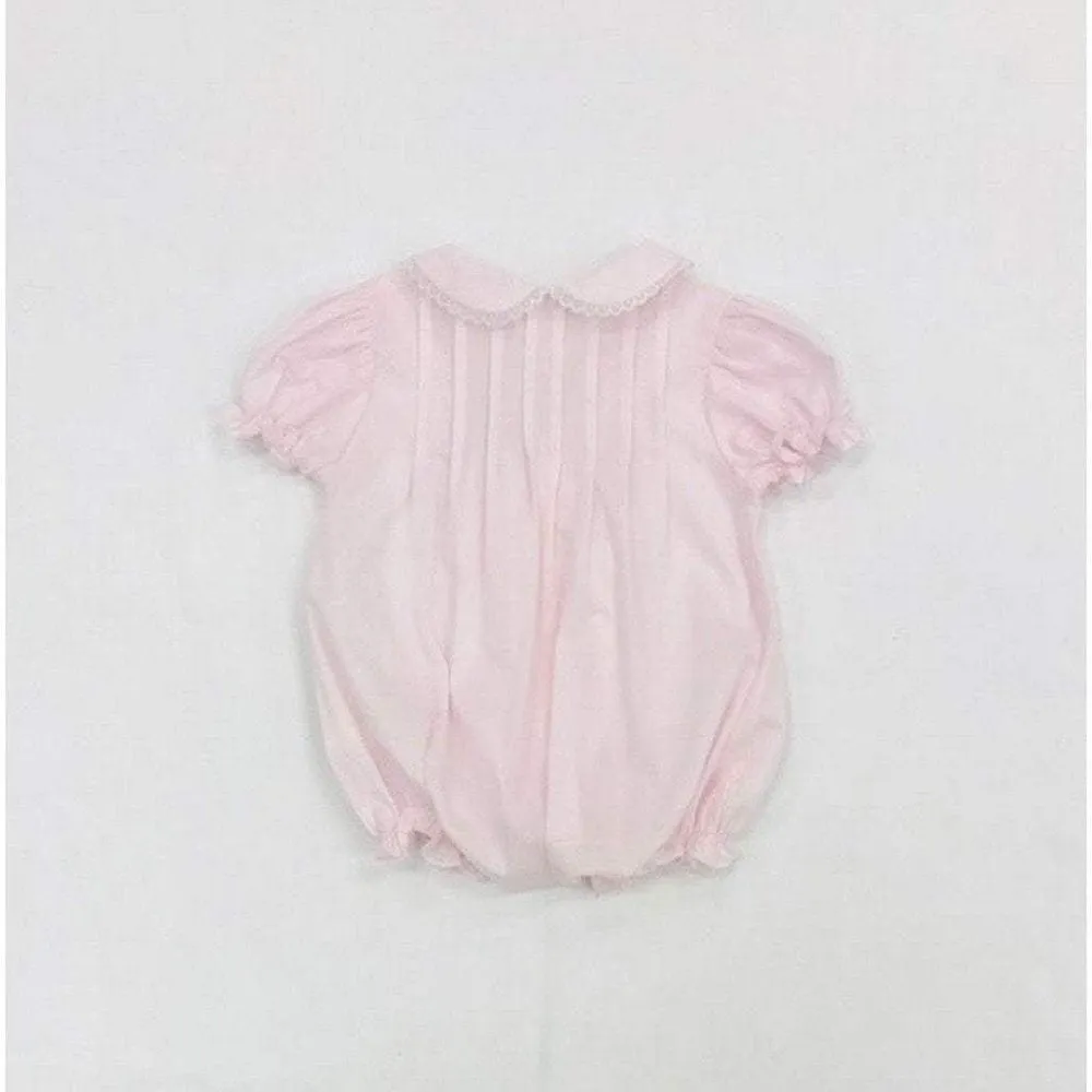 Mom n Me Infant Girl Bubble with Bonnet