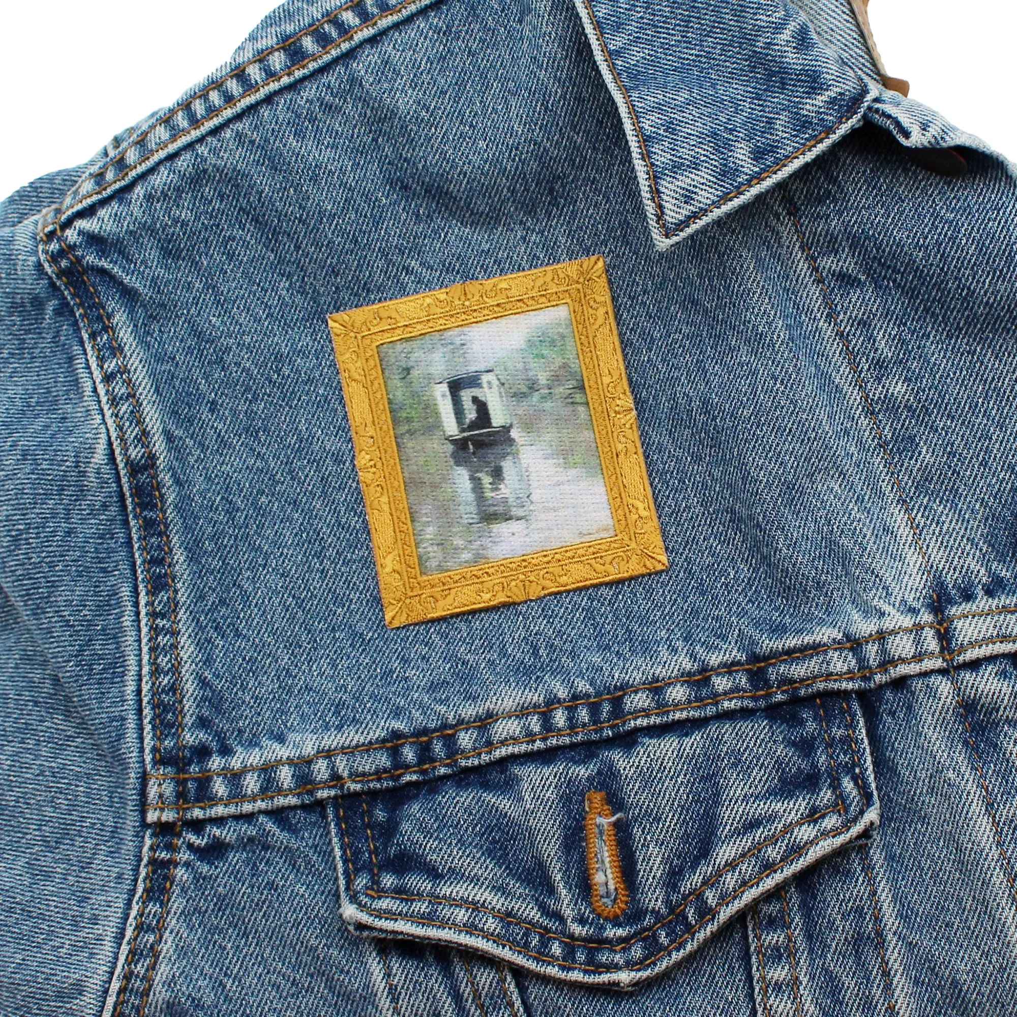 Monet "Studio Boat" artwork patch