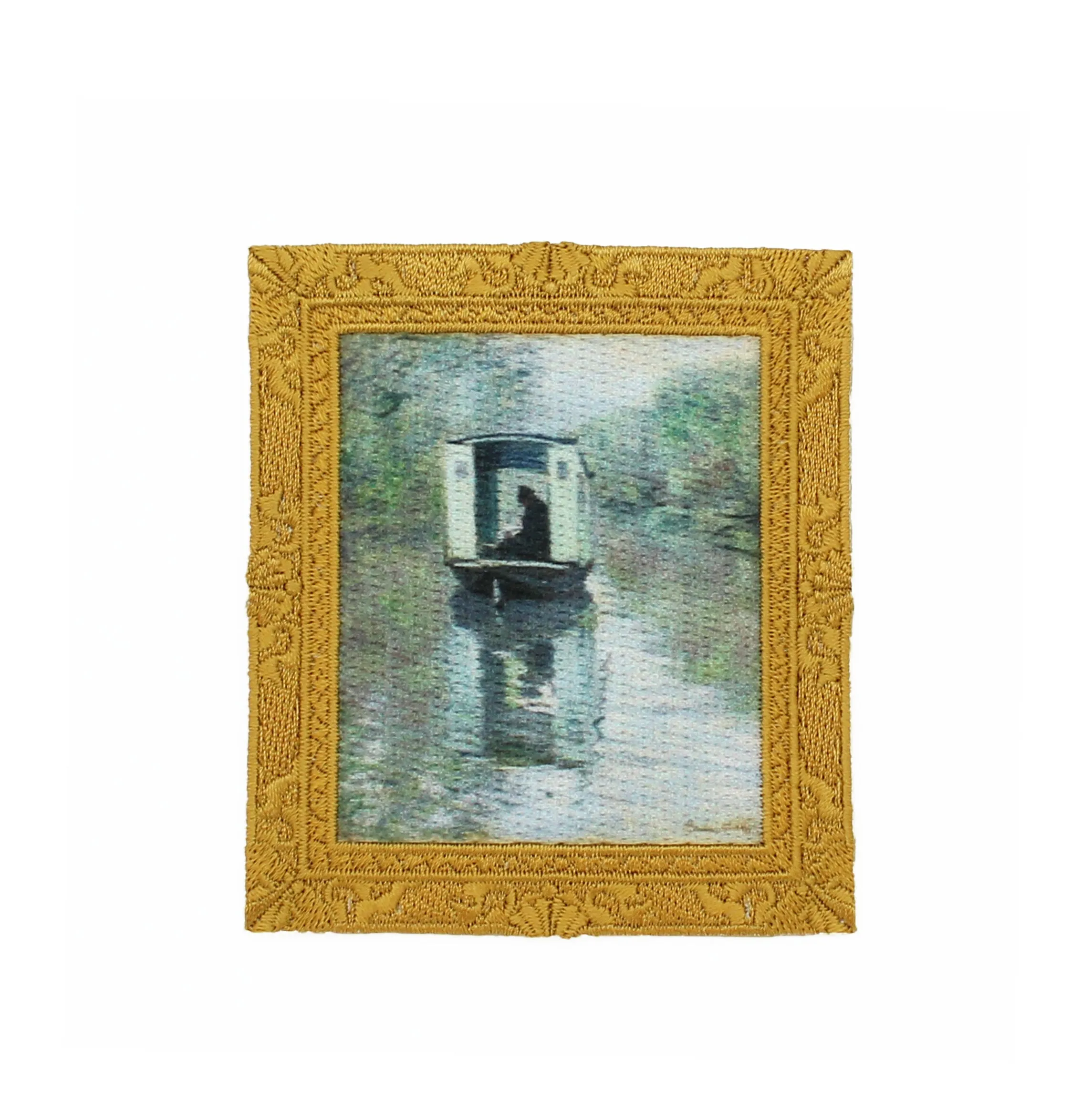 Monet "Studio Boat" artwork patch