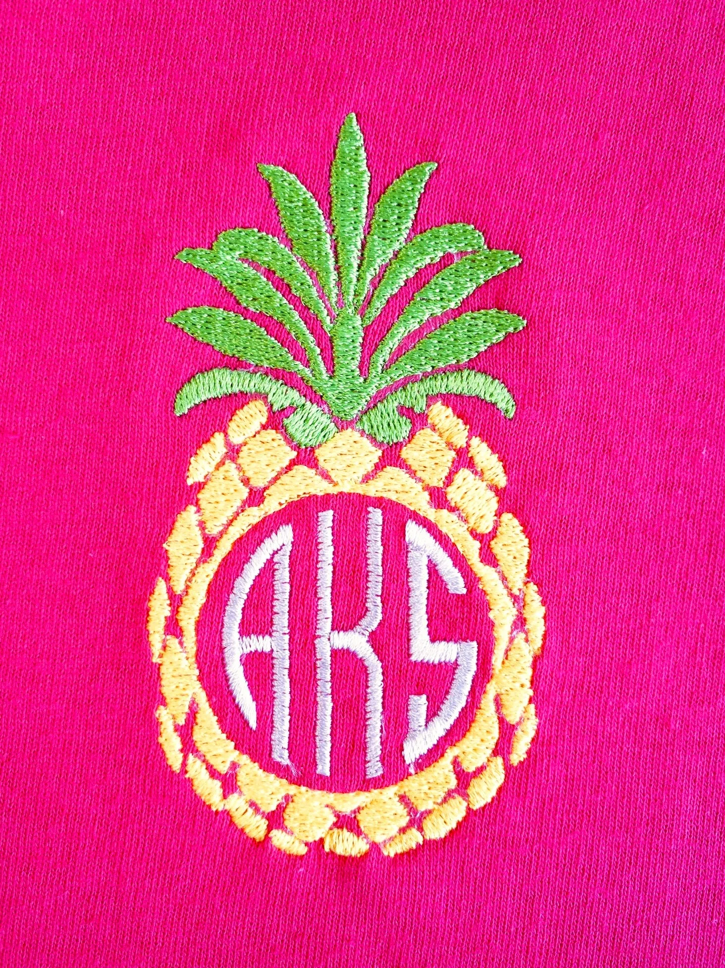 Monogram Market’s Perfect Pineapple Monogram Tee