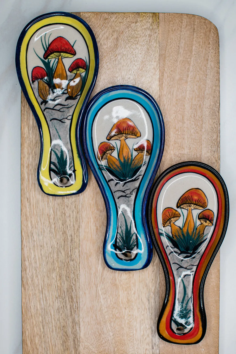 Mushroom Spoon Rest