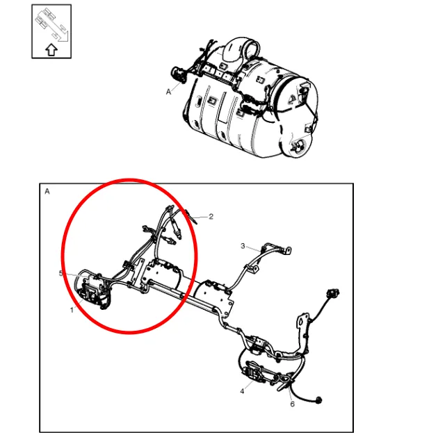 Nitrogen Oxide / NOx Sensor ~ Outlet / Post Catalyst | Volvo 22303384 | FleetRun FR-AFTR592