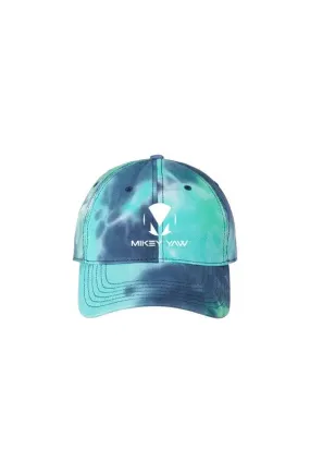Ocean Tie Dyed Hat with Monogram