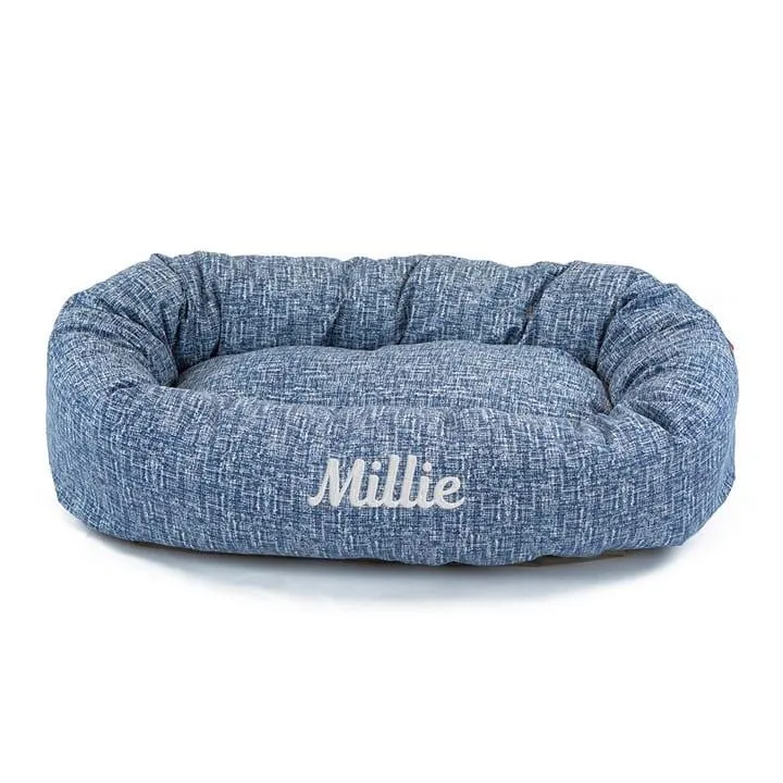 Palette Heathered Bagel Bed - Personalized