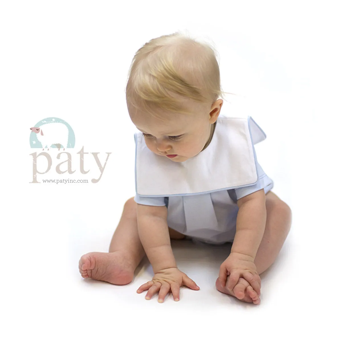 Paty Boy Bubble Suit with White Bib