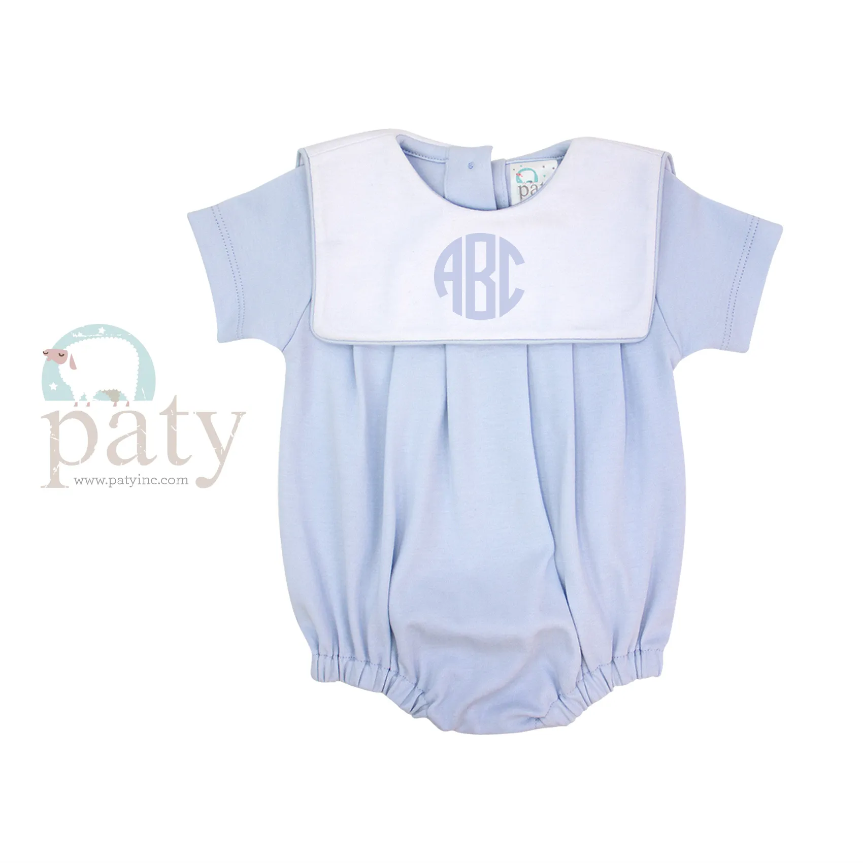 Paty Boy Bubble Suit with White Bib