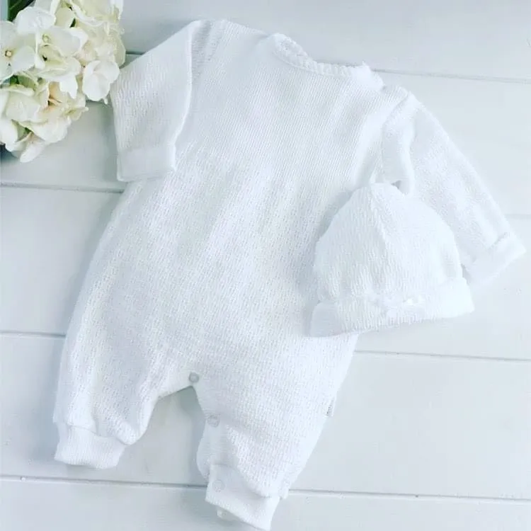 Paty Romper w/ Key Hole Back