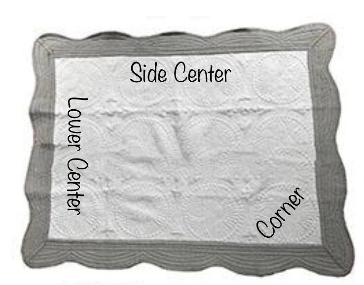 Personalized Baby Elephant Quilt Blanket
