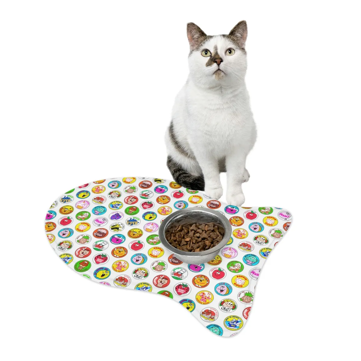 Pet Feeding Mats animal breed mat the cat