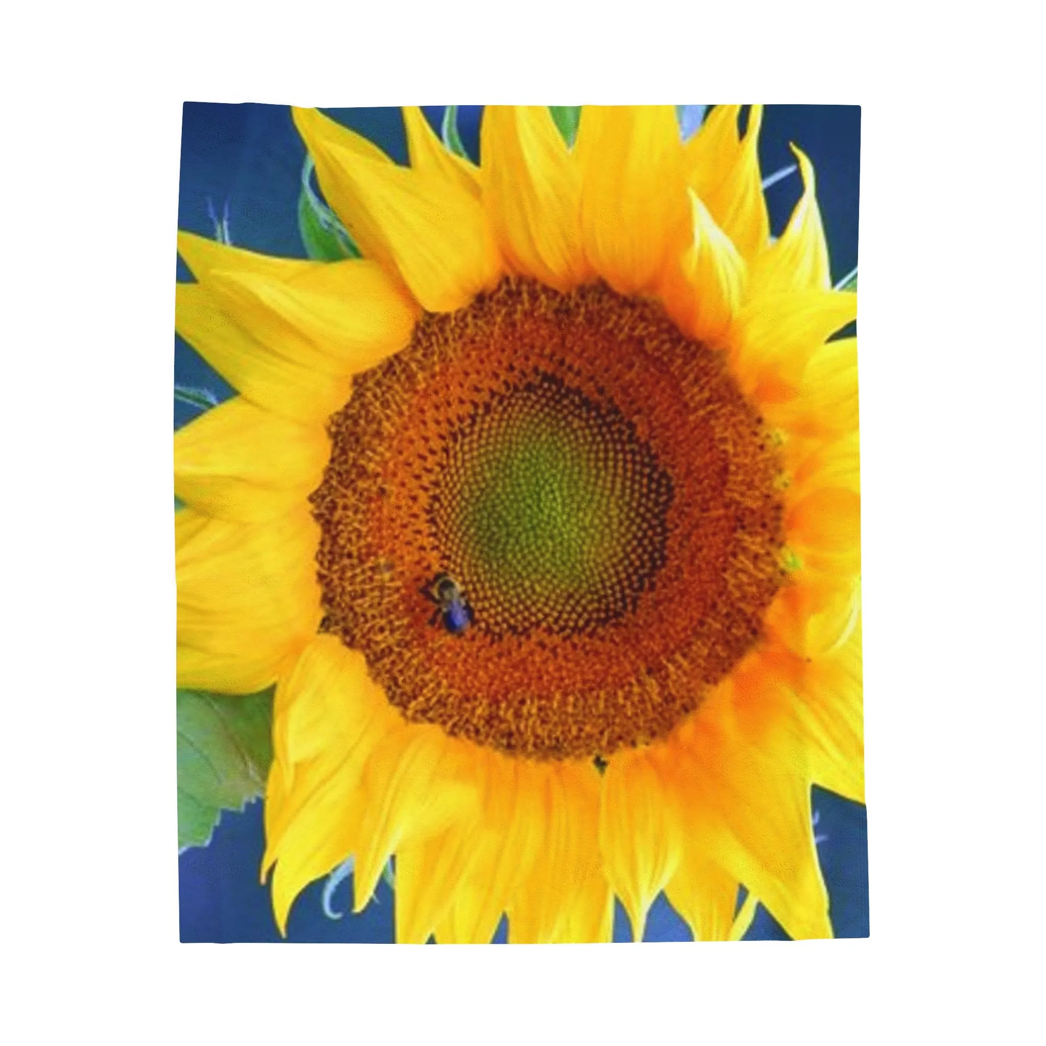 "Bee Sunny" Photographic, UltraPlush Blanket - 3 Size Options