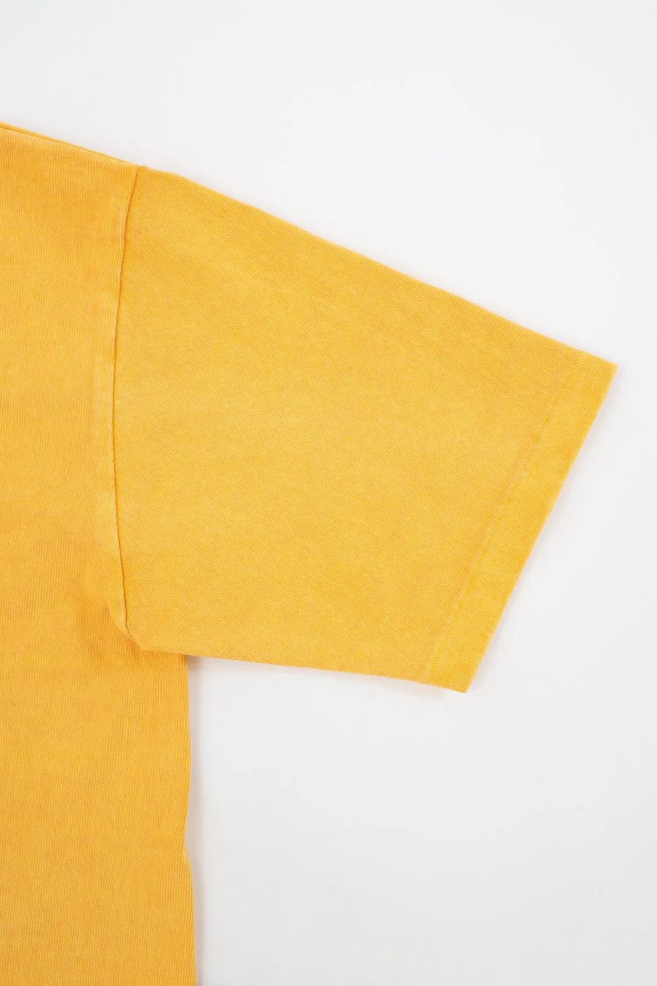 "Stand Wheel" Heavyweight Pocket Tee - Gold