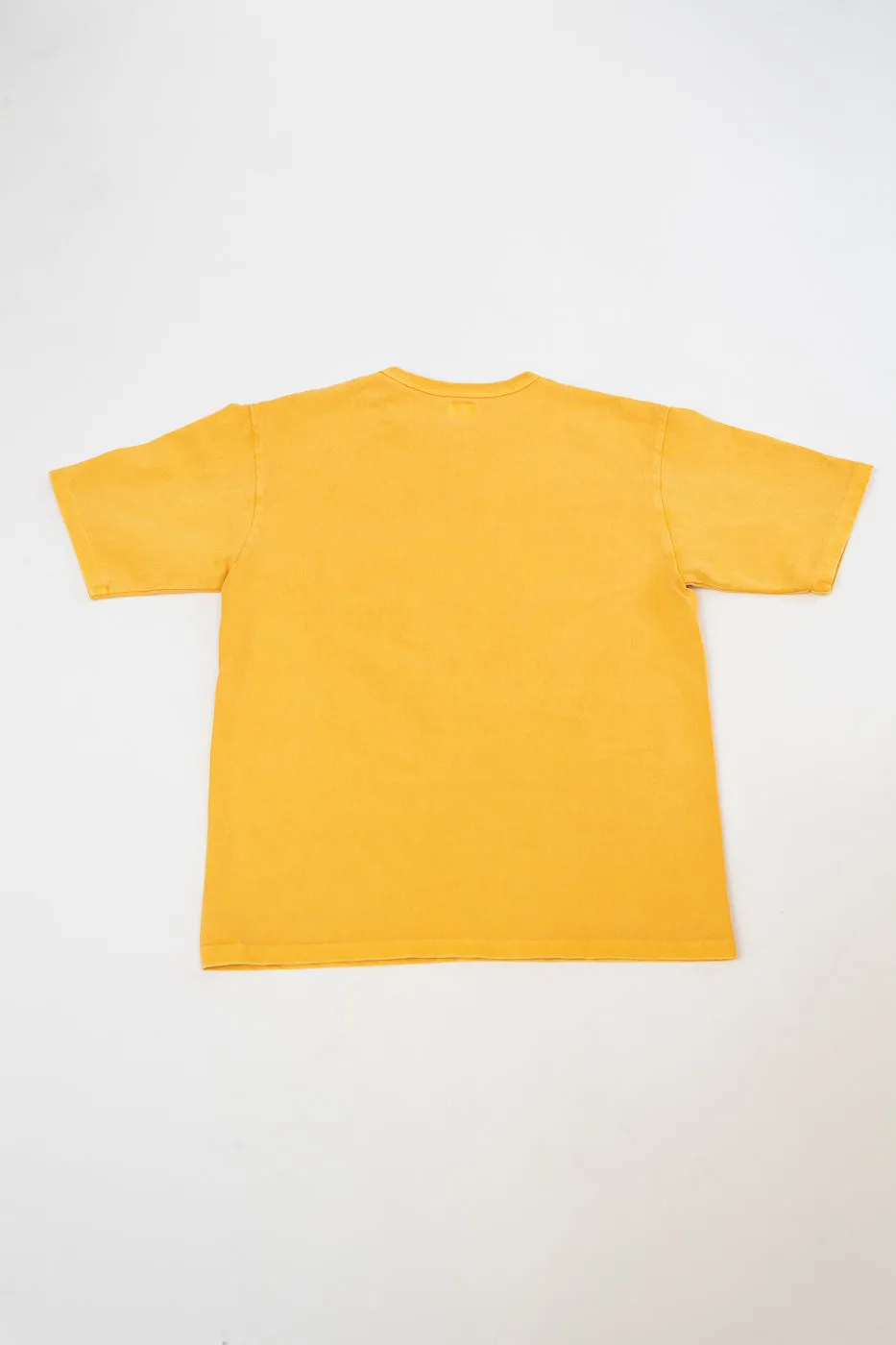 "Stand Wheel" Heavyweight Pocket Tee - Gold