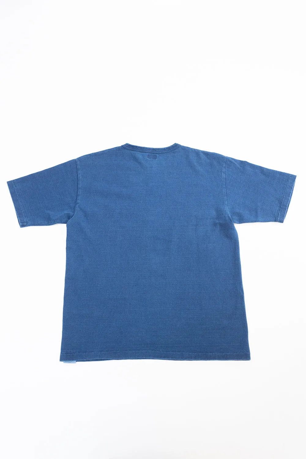 "Stand Wheel" Heavyweight Tee - Indigo