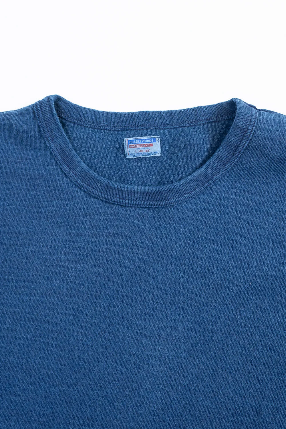 "Stand Wheel" Heavyweight Tee - Indigo