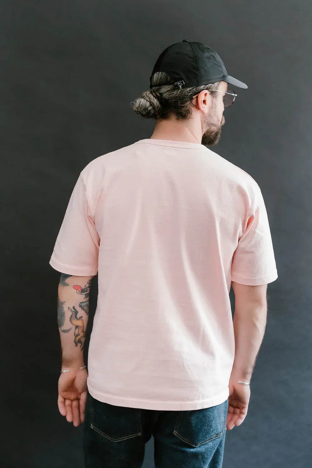 "Stand Wheel" Heavyweight Tee - Pink