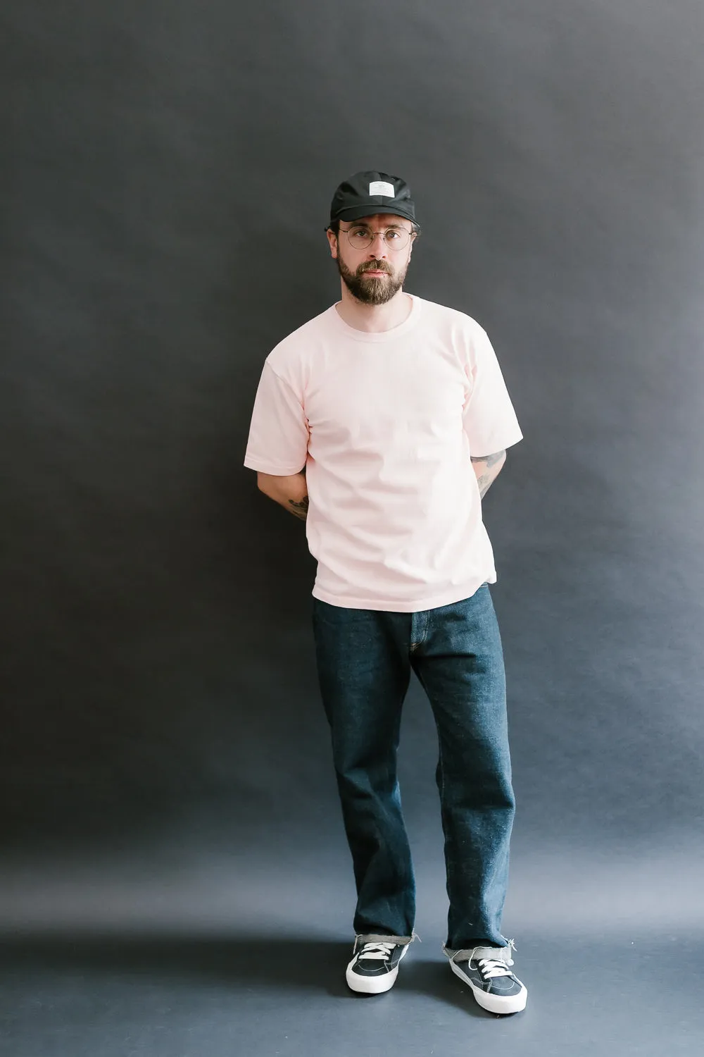 "Stand Wheel" Heavyweight Tee - Pink