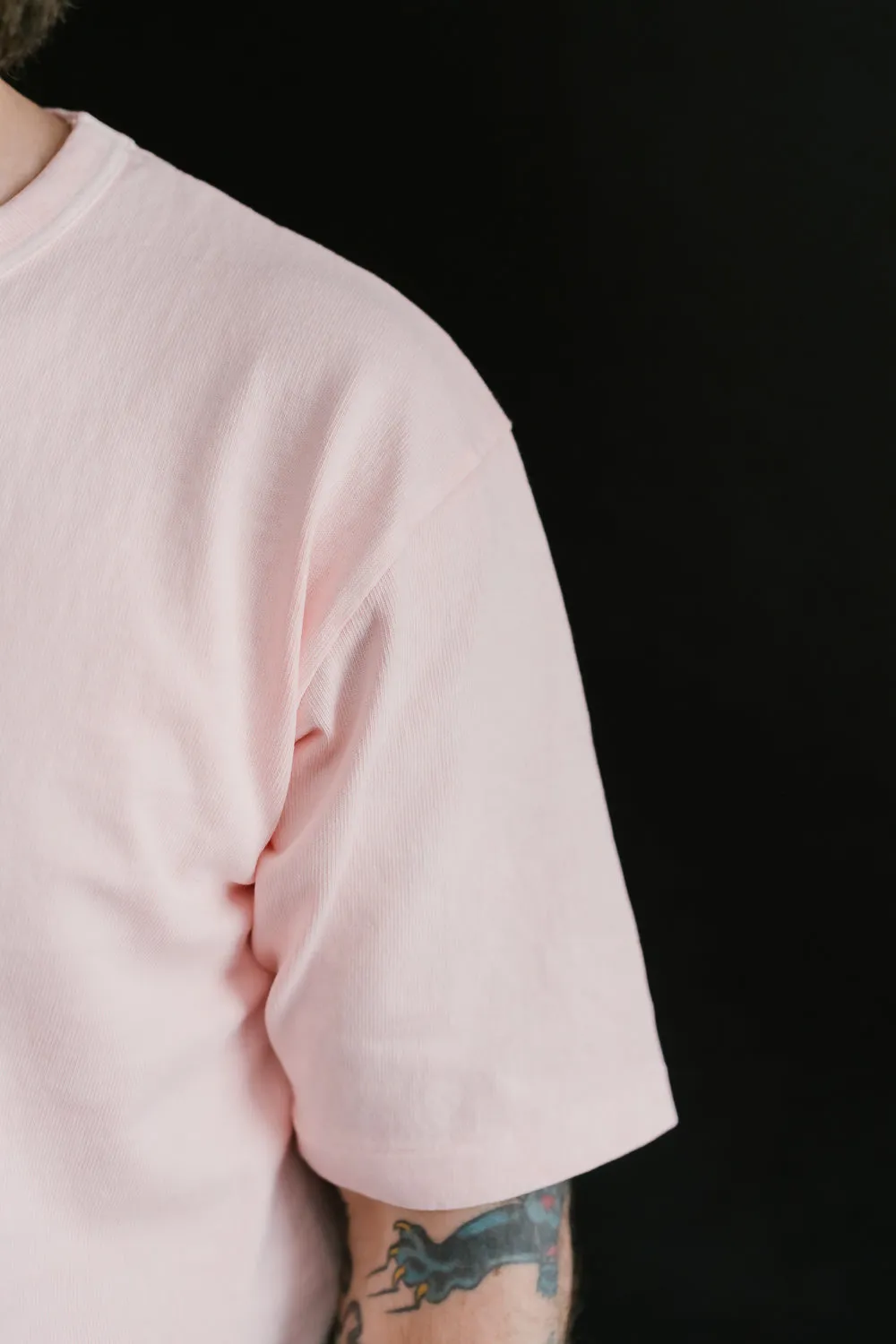 "Stand Wheel" Heavyweight Tee - Pink