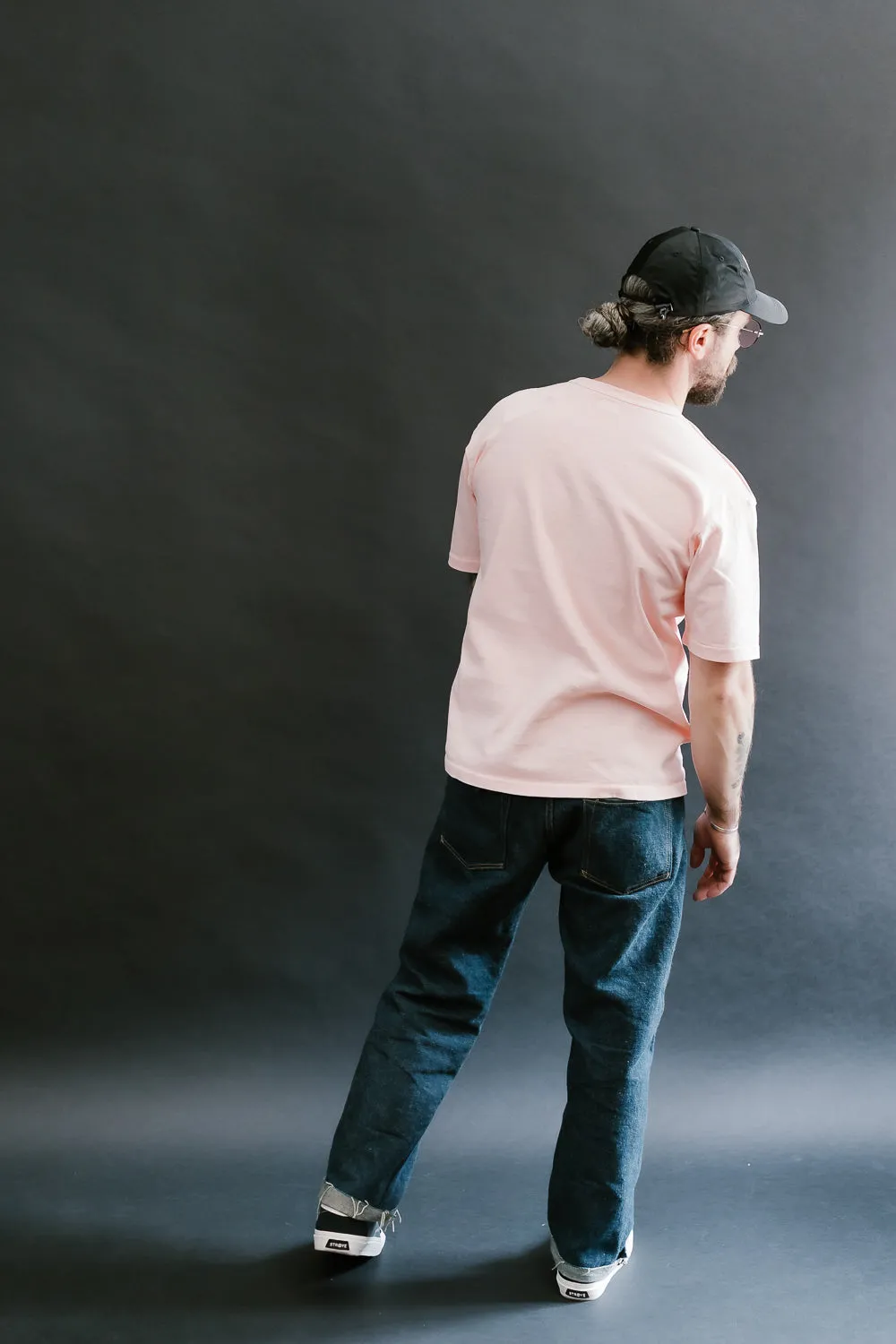 "Stand Wheel" Heavyweight Tee - Pink