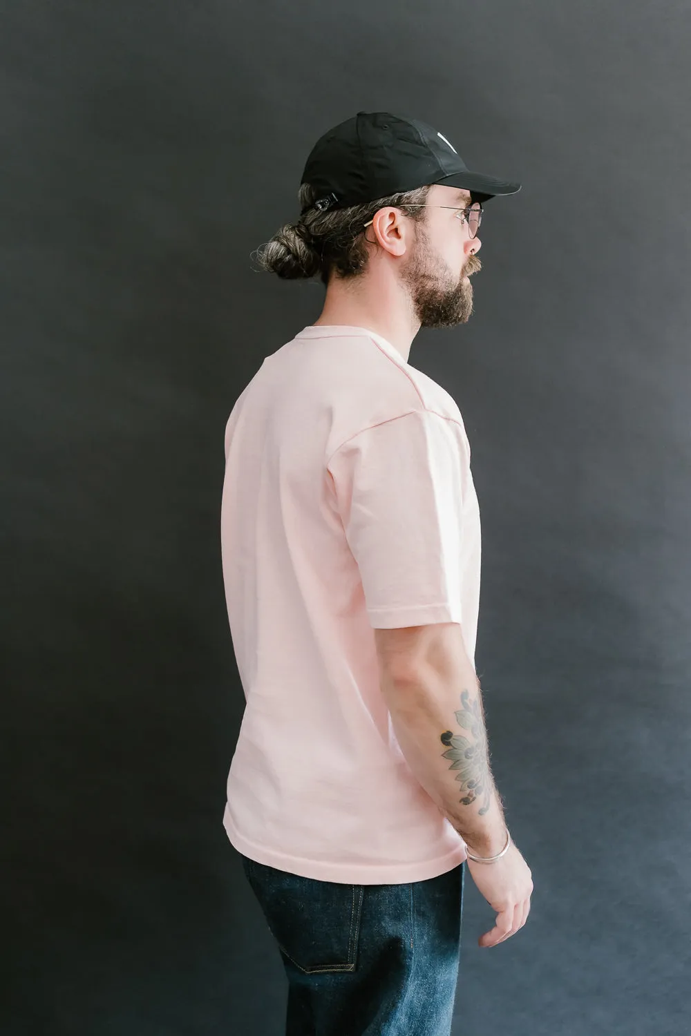 "Stand Wheel" Heavyweight Tee - Pink