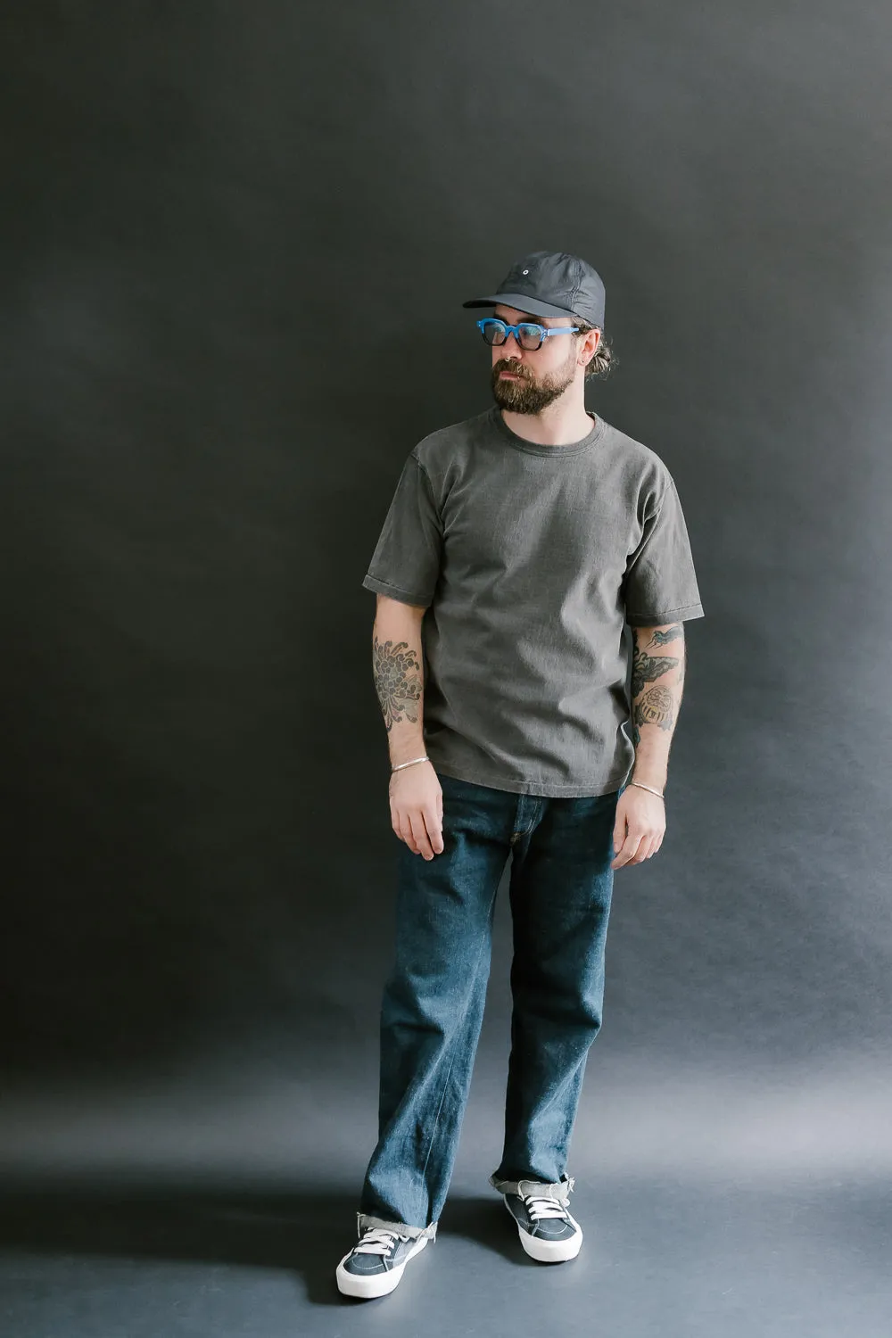 "Stand Wheel" Heavyweight Tee - Sumikuro