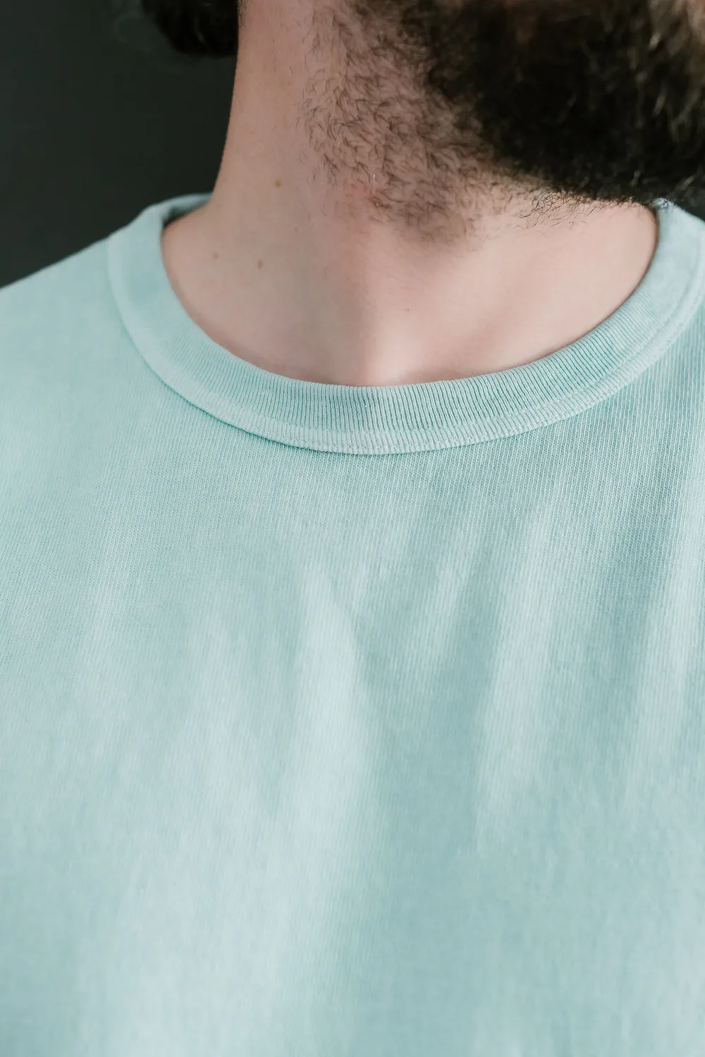 "Stand Wheel" Heavyweight Tee - Turquoise