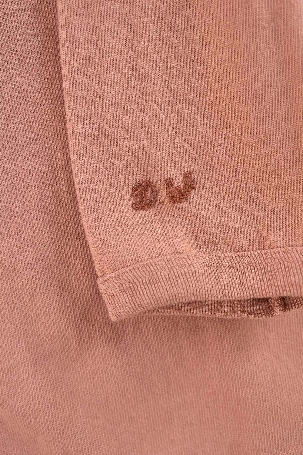 "Stand Wheel" H/W Long Sleeve Tee - Salmon Pink