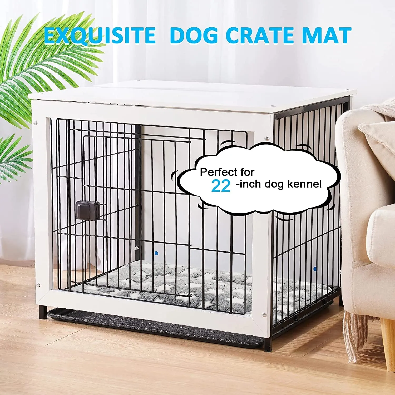 Reversible Dog Bed Mat