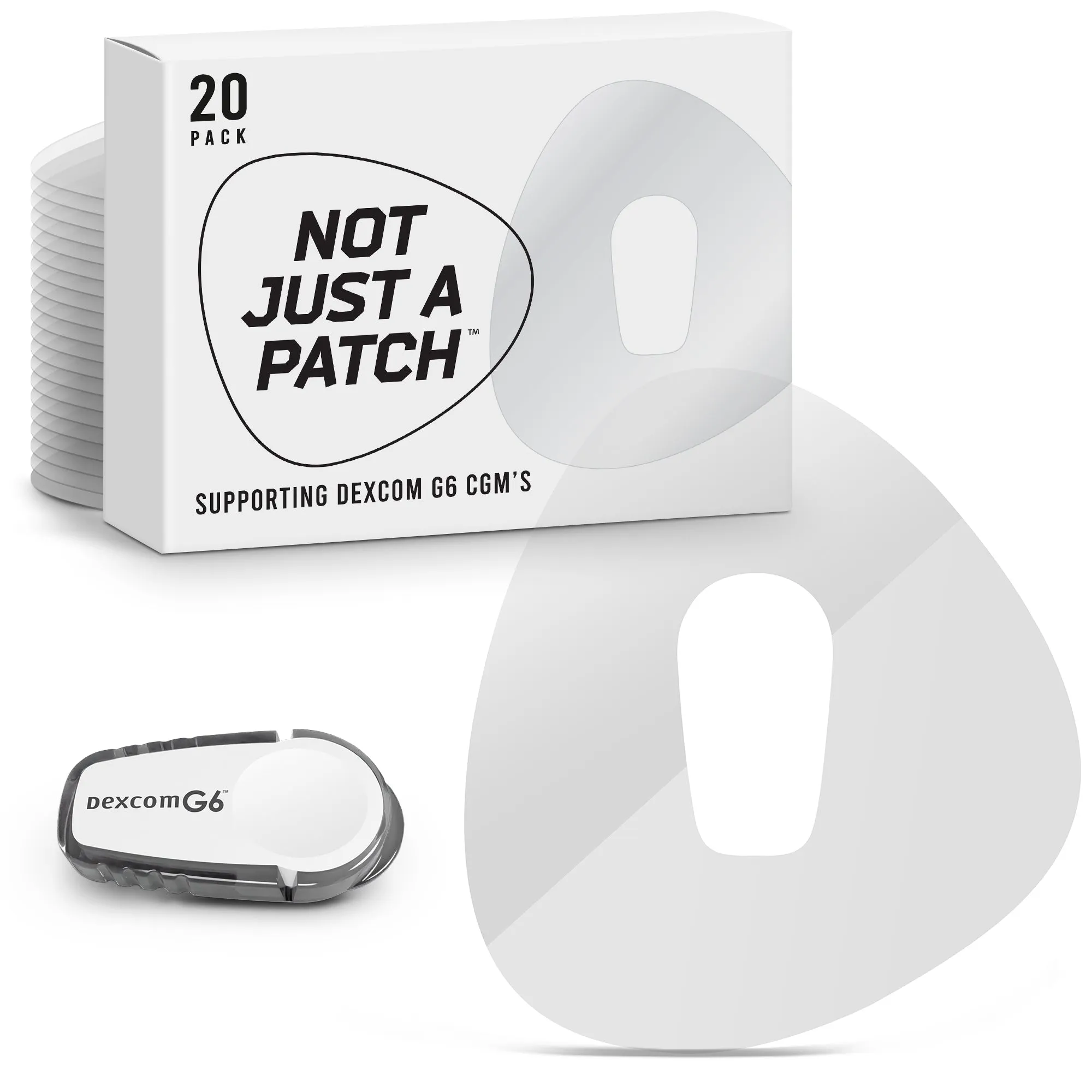 Sample Patch - Not Just a Patch Clear - Dexcom G6/One