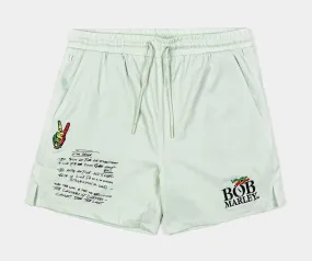 SP x Bob Marley Lyrics Mens Shorts (Sage)