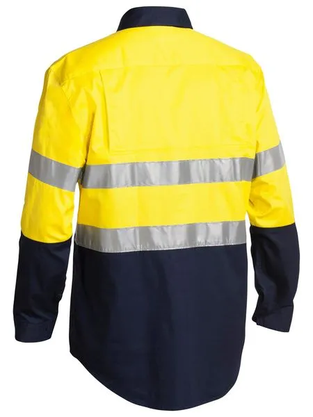 Taped Two Tone Hi Vis Cool Lightweight Long Sleeve - BSC6896