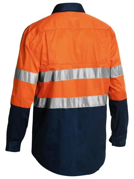 Taped Two Tone Hi Vis Cool Lightweight Long Sleeve - BSC6896