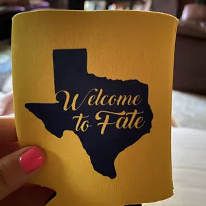 Texas State Map Can Coolers (168)