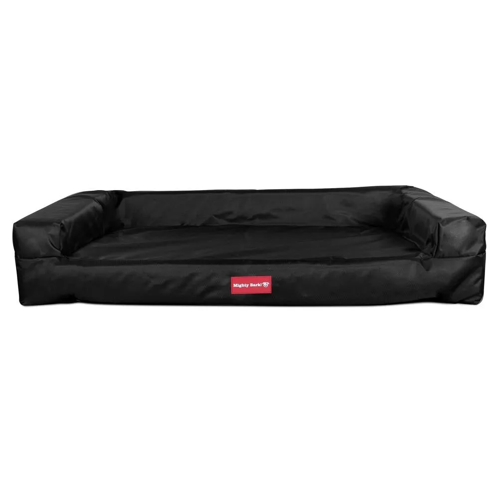 The Bench Orthopedic Memory Foam Dog Bed - Waterproof Black