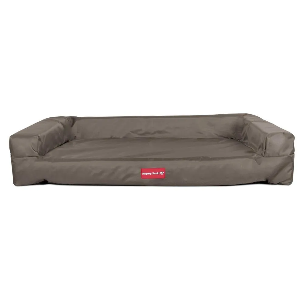 The Bench Orthopedic Memory Foam Dog Bed - Waterproof Grey