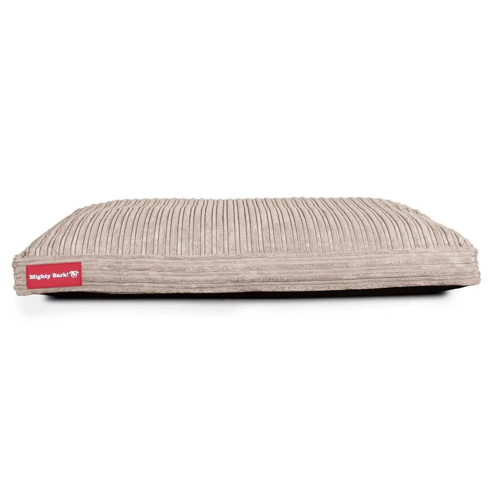 The Mattress Orthopedic Classic Memory Foam Dog Bed - Cord Mink