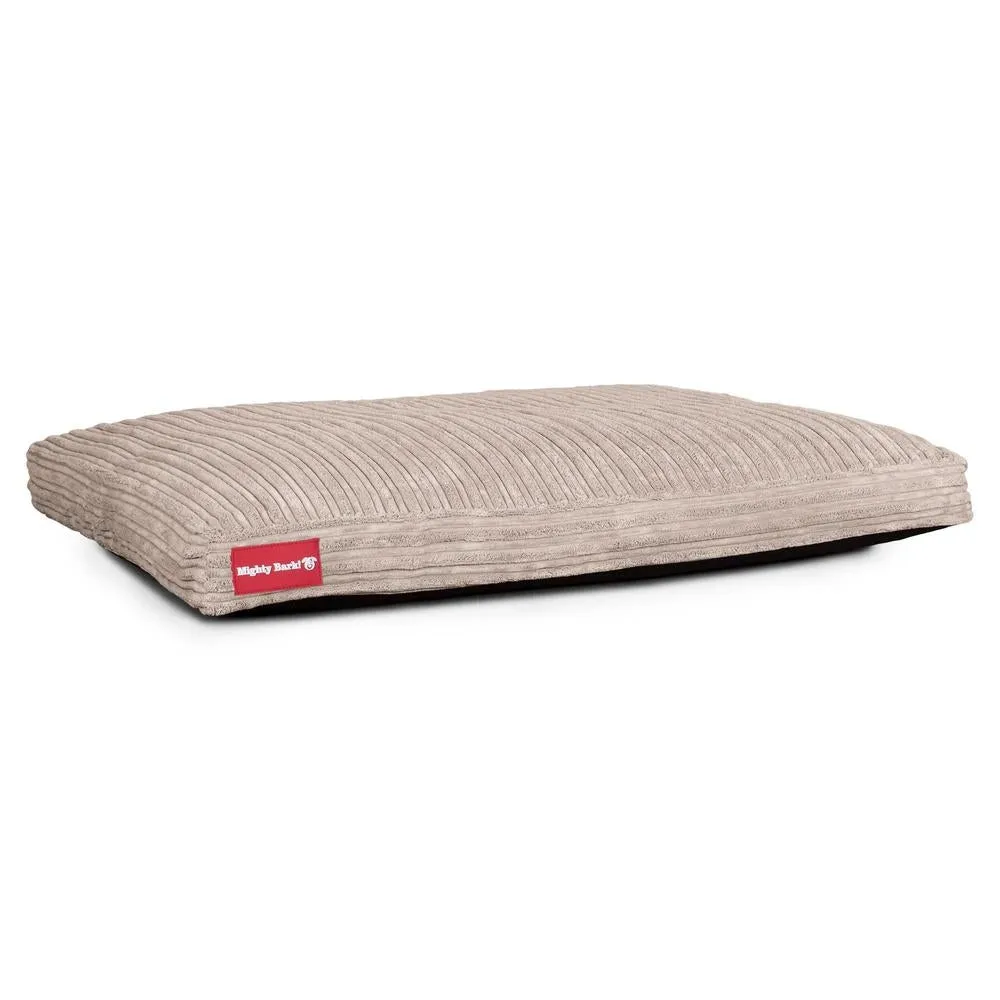 The Mattress Orthopedic Classic Memory Foam Dog Bed - Cord Mink
