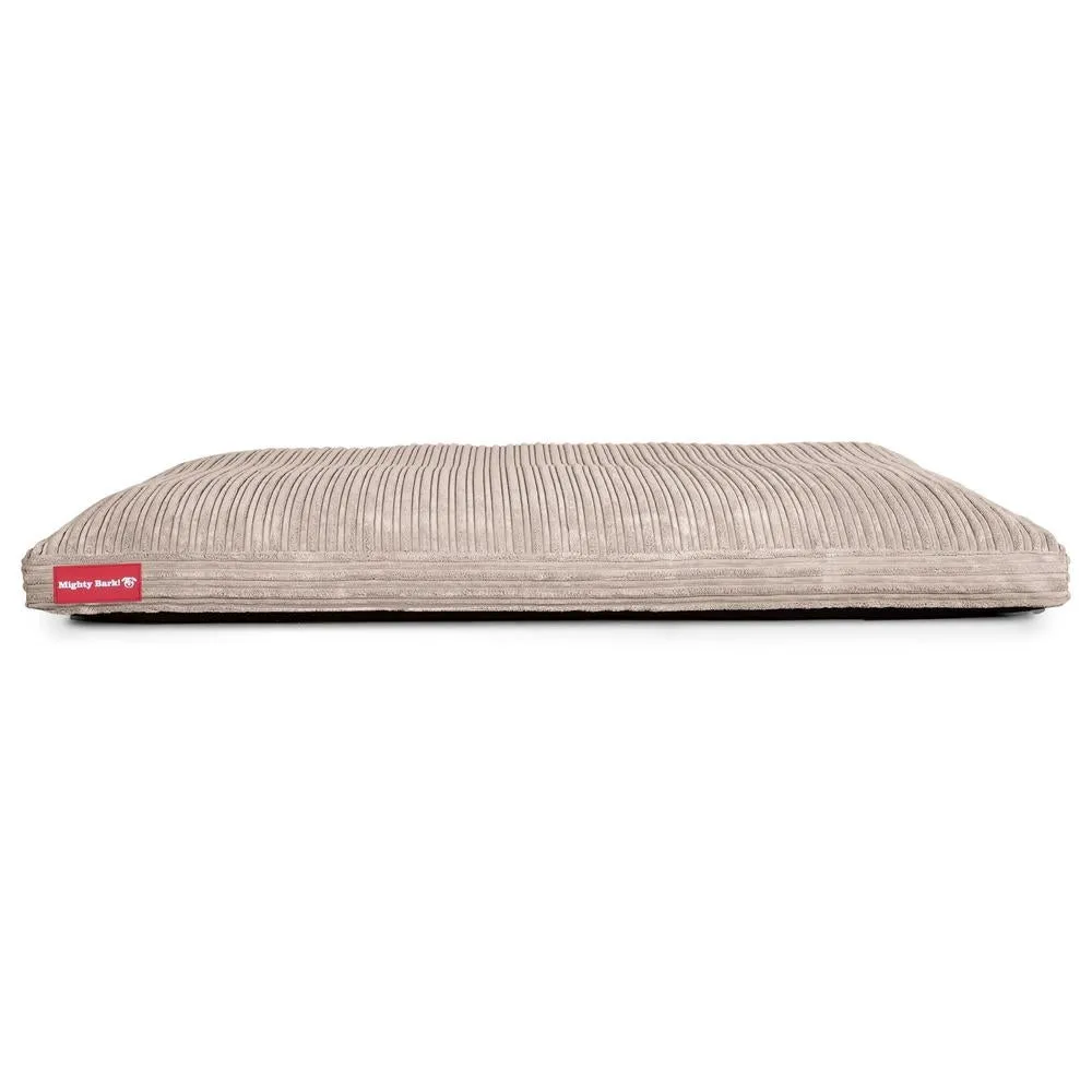 The Mattress Orthopedic Classic Memory Foam Dog Bed - Cord Mink
